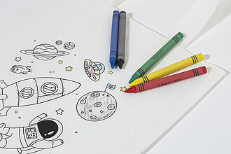 RPET colouring shopping bag