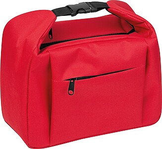 RPET cooler bag, red
