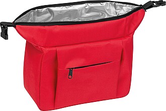 RPET cooler bag, red
