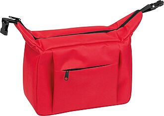 RPET cooler bag, red
