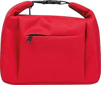 RPET cooler bag, red