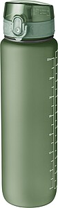 RPET drinking bottle (1000 ml) Brinley, green