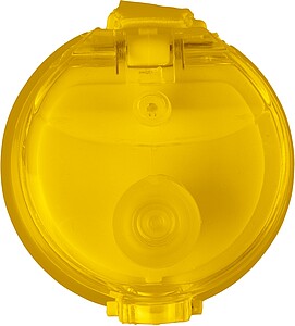 RPET drinking bottle (1000 ml) Brinley, yellow