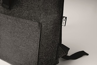 RPET felt backpack