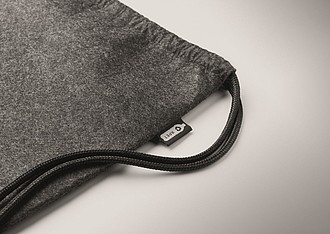 RPET felt drawstring bag