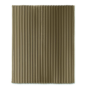 RPET fleece striped blanket