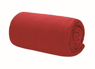 RPET fleece travel blanket