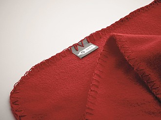 RPET fleece travel blanket