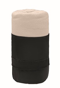 RPET fleece travel blanket