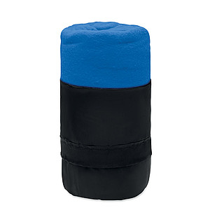 RPET fleece travel blanket