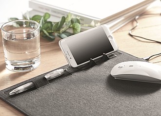 RPET mouse mat charger 10W