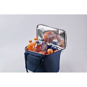 RPET picnic cooler bag, blue