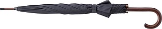 RPET polyester (170T) automatic umbrella with eight panels. Opens and closes automatically.