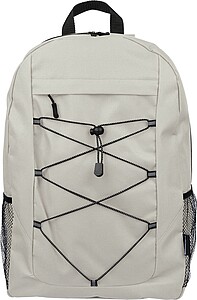 rPET polyester( 600D) adventure backpack Jari, beige