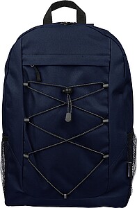 rPET polyester( 600D) adventure backpack Jari, blue