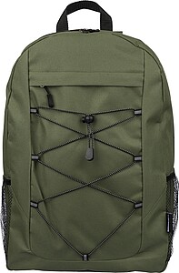 rPET polyester( 600D) adventure backpack Jari, green