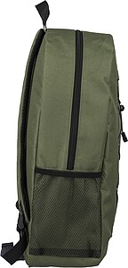 rPET polyester( 600D) adventure backpack Jari, green