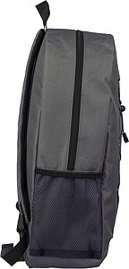 rPET polyester( 600D) adventure backpack Jari, grey