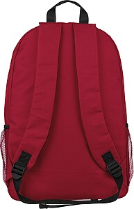 rPET polyester( 600D) adventure backpack Jari, red