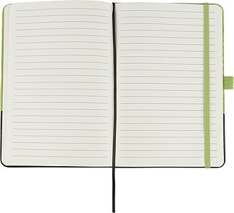 rPET polyester A5 notebook Yuna, lime