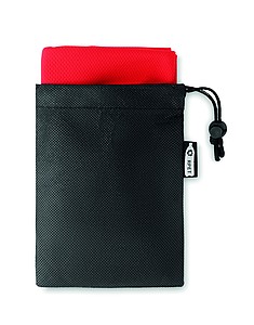 RPET sports towel and pouch