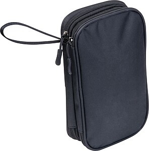 RPET travel case, black