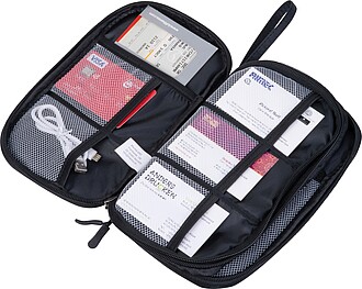 RPET travel case, black