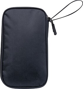 RPET travel case, black