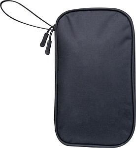 RPET travel case, black