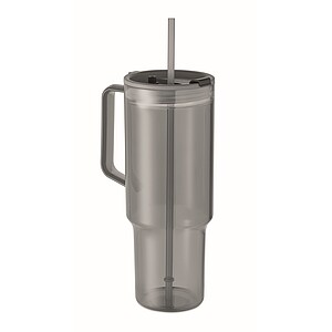 RPET tumbler 1200ml, transparent grey