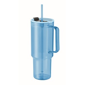 RPET tumbler 1200ml, transparent light blue