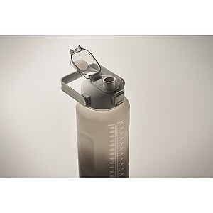 RPET water bottle 2000ml, black