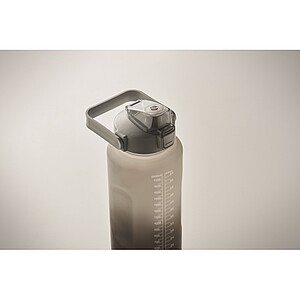 RPET water bottle 2000ml, black