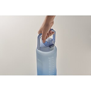 RPET water bottle 2000ml, royal blue