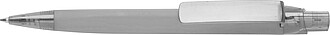 Rubberized ball pen, grey