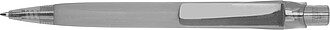 Rubberized ball pen, grey