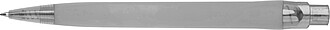 Rubberized ball pen, grey