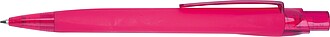 Rubberized ball pen, pink