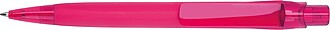 Rubberized ball pen, pink