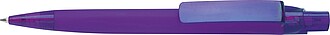 Rubberized ball pen, violet