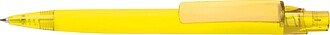Rubberized ball pen, yellow