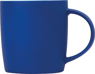 Rubberized ceramic mug