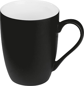 Rubberized ceramic mug