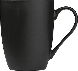 Rubberized ceramic mug