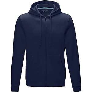 Ruby men’s GOTS organic GRS recycled full zip hoodie