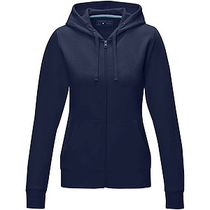 Ruby women’s GOTS organic GRS recycled full zip hoodie