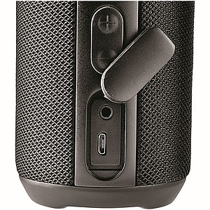Rugged fabric waterproof Bluetooth® speaker
