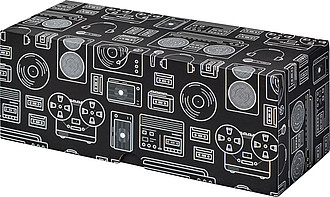 Rugged fabric waterproof Bluetooth® speaker