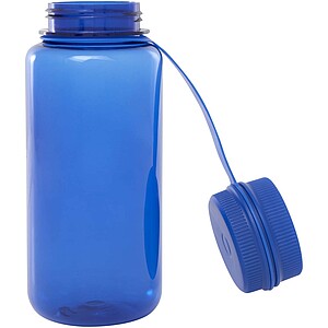 Ryder 900 ml RCS certified RPET sport bottle with multi-function lid, royal blue