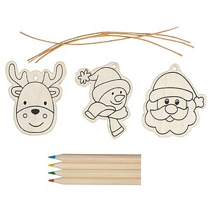 Sada na malování vánočních ozdob